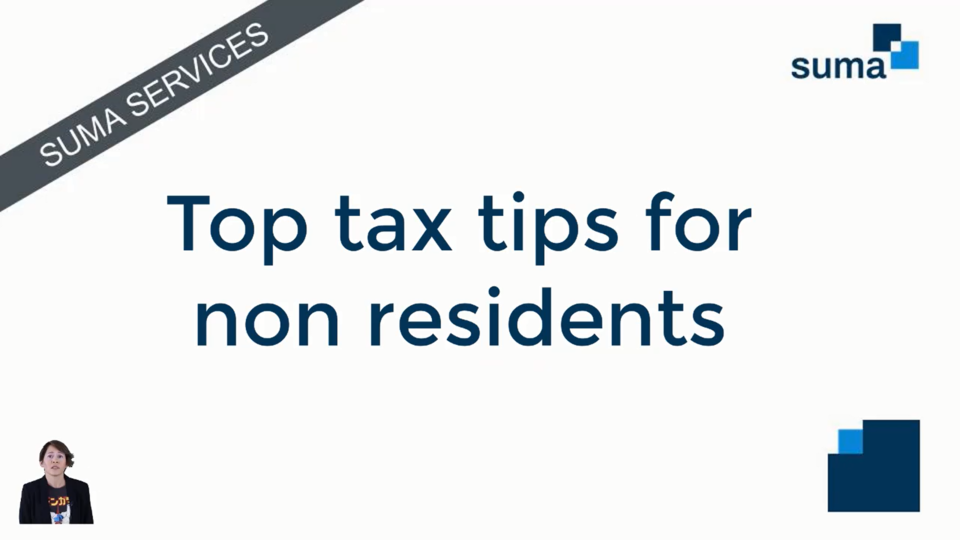 Tax tips for non-residents