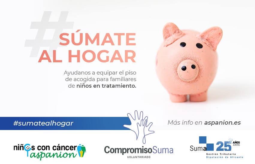 Nou repte de Suma per a condicionar un pis d’Aspanion per a famílies de xiquets amb càncer