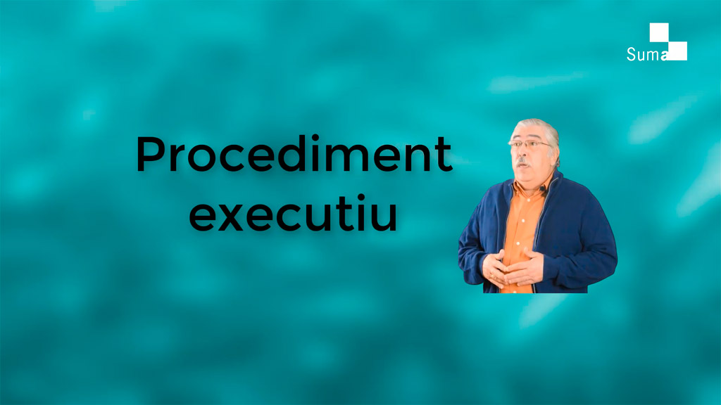 Com funciona el procediment executiu?